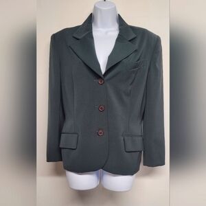 Votre Nom Paris 2 Green Blazer EUC